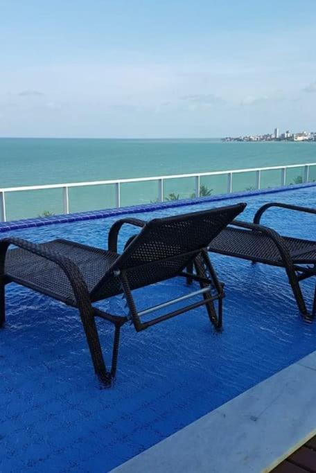 Flat Bello Plaza - Piscina Com Vista Da Orla Cabedelo Zewnętrze zdjęcie